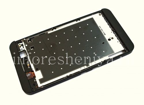 Photogallery for ブラックベリーZ10用オリジナルのベゼル・アセンブリー, ブラック、T3 product