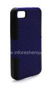 Photo 4 — BlackBerry Z10 জন্য শ্রমসাধ্য সচ্ছিদ্র কভার, কালো / নীল