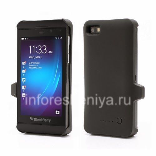 Photogallery for Kasus-Battery BlackBerry Z10, hitam Matte product