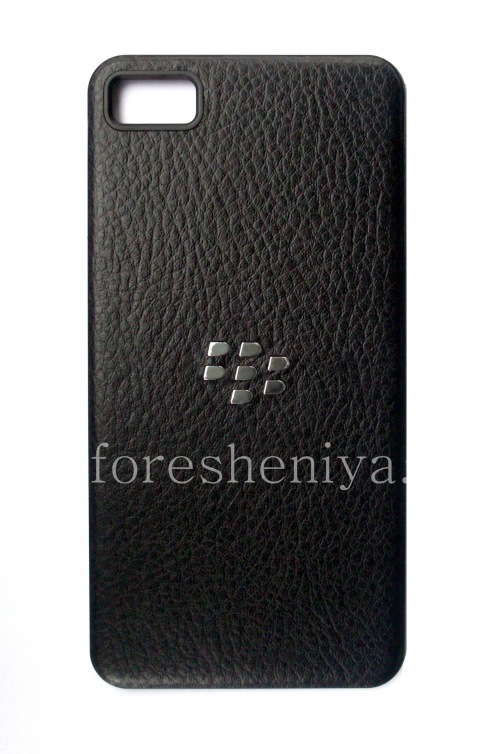 Photogallery for Exclusive Back Cover for BlackBerry Z10, Black, &quot;skin&quot;, with large texture product