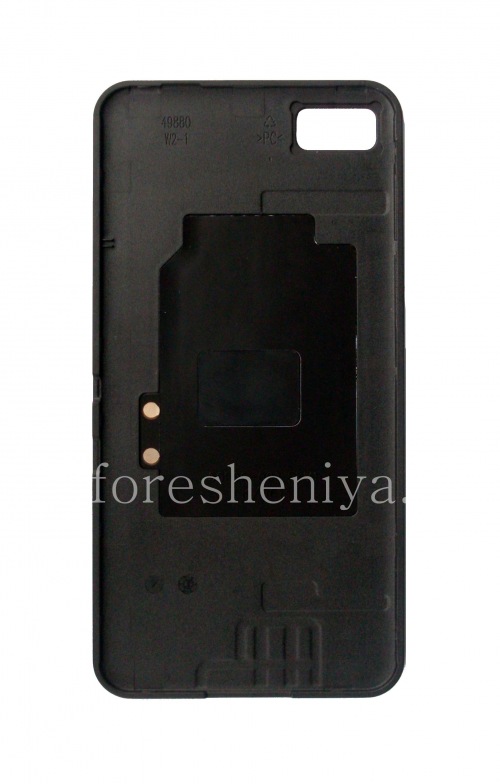 Photogallery for Exclusive Back Cover for BlackBerry Z10, Black, &quot;skin&quot;, with large texture product