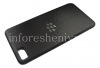 Photo 7 — Exclusive Isembozo Esingemuva for BlackBerry Z10, Black, "isikhumba", ne ukuthungwa ngobukhulu