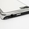 Photo 5 — Kunststoffbeutel-Abdeckung mit Ledereinsätzen für die Blackberry-Z10, Weiß