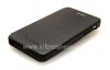 Photo 7 — অনুভূমিকভাবে DiscoveryBuy BlackBerry Z10 খোলার জন্য স্বাক্ষর চামড়া কেস, কালো