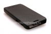 Photo 8 — অনুভূমিকভাবে DiscoveryBuy BlackBerry Z10 খোলার জন্য স্বাক্ষর চামড়া কেস, কালো