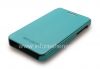 Photo 5 — অনুভূমিকভাবে DiscoveryBuy BlackBerry Z10 খোলার জন্য স্বাক্ষর চামড়া কেস, নীল