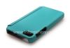 Photo 7 — অনুভূমিকভাবে DiscoveryBuy BlackBerry Z10 খোলার জন্য স্বাক্ষর চামড়া কেস, নীল