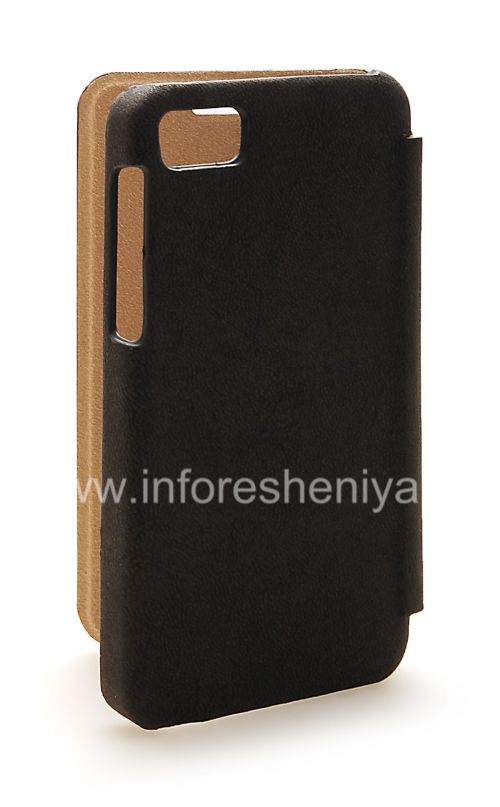 Photogallery for ब्लैकबेरी Z10 के लिए हस्ताक्षर चमड़ा प्रकरण क्षैतिज उद्घाटन Nillkin, काले, साबर product