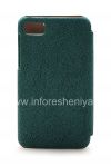 Photo 2 — Signature Leather Case NILLKIN d'ouverture horizontale pour BlackBerry Z10, Turquoise, Suede