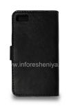 Photo 2 — Signature Kulit Kasus Dompet Naztech Klass Wallet Case untuk BlackBerry Z10, Black (hitam)