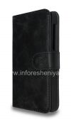 Photo 3 — ブラックベリーZ10用のシグネチャーレザーケース財布Naztechクラースウォレットケース, ブラック（黒）