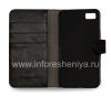 Photo 5 — Signature Kulit Kasus Dompet Naztech Klass Wallet Case untuk BlackBerry Z10, Black (hitam)