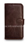 Photo 1 — Signature Kulit Kasus Dompet Naztech Klass Wallet Case untuk BlackBerry Z10, Brown (Brown)