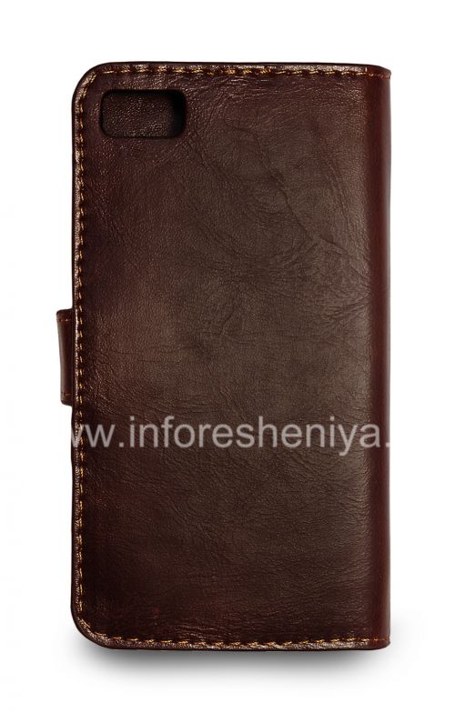 Photogallery for 签名皮套钱包Naztech克拉斯钱包案例BlackBerry Z10, 布朗（布朗） product