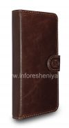 Photo 4 — Signature étui en cuir Wallet Case Wallet Naztech Klass pour BlackBerry Z10, Brown (Brown)