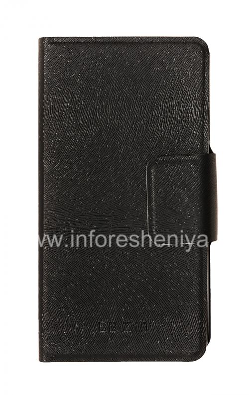 Photogallery for Horizontal Leather Case with opening function supports for BlackBerry Z10, The black product