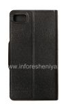 Photo 2 — BlackBerry Z10 জন্য স্ট্যান্ড খোলার ফাংশন সঙ্গে অনুভূমিক চামড়া কেস, কালো