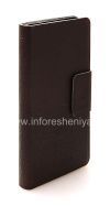 Photo 5 — BlackBerry Z10 জন্য স্ট্যান্ড খোলার ফাংশন সঙ্গে অনুভূমিক চামড়া কেস, বাদামী