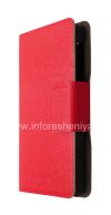 Photo 5 — Funda de cuero horizontal con función de apertura es compatible para BlackBerry Z10, Rojo