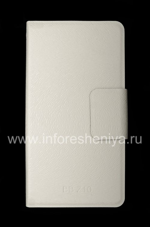Photogallery for Horizontal Leather Case with opening function supports for BlackBerry Z10, White product