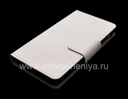Photogallery for Horizontal Leather Case with opening function supports for BlackBerry Z10, White product