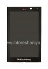 Photo 1 — Écran LCD + écran tactile (Touchscreen) dans l'ensemble pour le BlackBerry Z10, Black Type T1 001/111