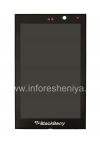 Photo 1 — Screen LCD + touch screen (Touchscreen) in the assembly for the BlackBerry Z10, Black type T2 001/111