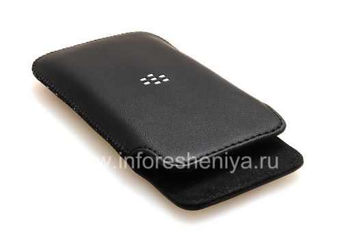 Photogallery for 皮套口袋BlackBerry Z10 / 9982, 黑色质地优良 product