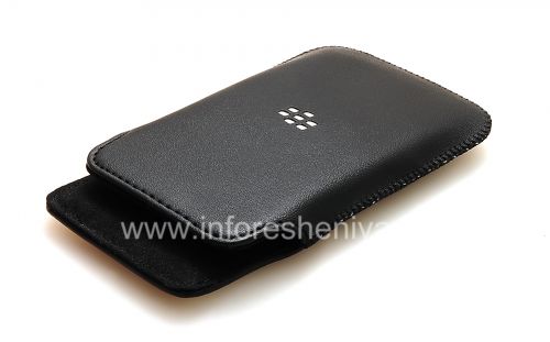 Photogallery for 皮套口袋BlackBerry Z10 / 9982, 黑色质地优良 product
