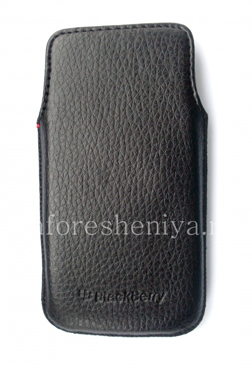 Photogallery for 皮套口袋BlackBerry Z10 / 9982, 黑色，质地大 product