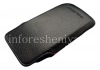 Photo 4 — Caso de cuero de bolsillo para BlackBerry Z10 / 9982, Negro, textura grande