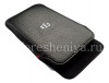 Photo 5 — Leather Case-saku BlackBerry Z10 / 9982, Hitam, tekstur besar