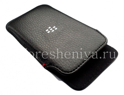 Photogallery for 皮套口袋BlackBerry Z10 / 9982, 黑色，质地大 product
