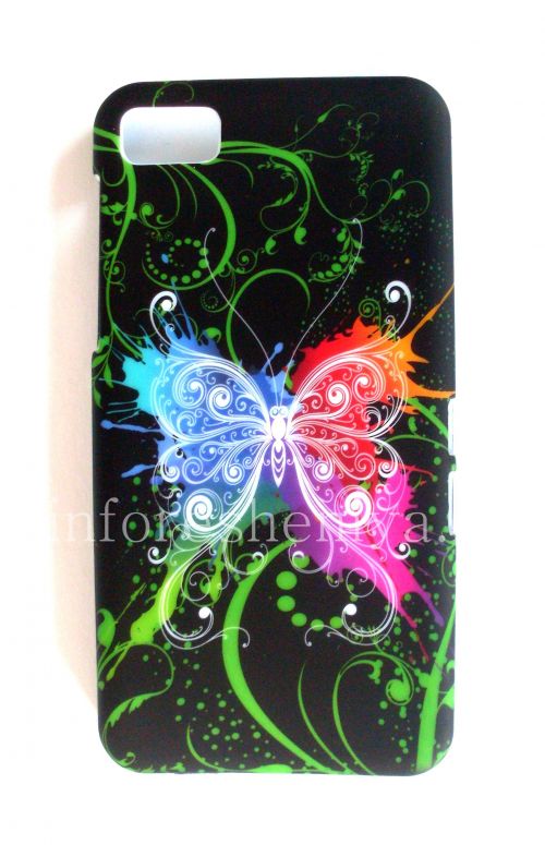 Photogallery for Plastic isikhwama-cap ne isibonelo BlackBerry Z10, butterfly product