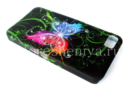 Photogallery for Plastic isikhwama-cap ne isibonelo BlackBerry Z10, butterfly product