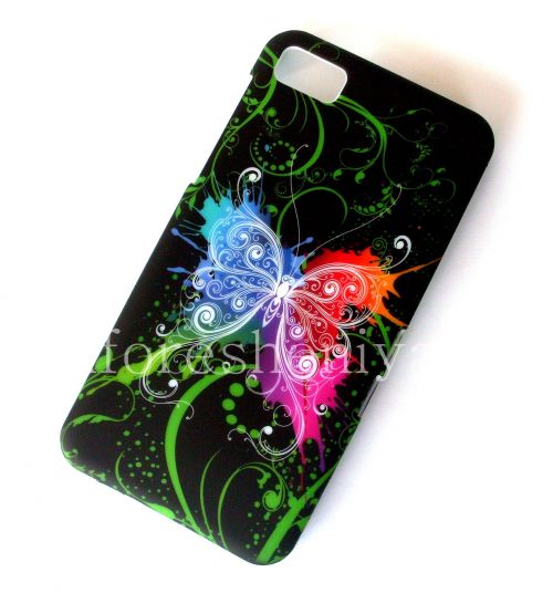 Photogallery for Plastic isikhwama-cap ne isibonelo BlackBerry Z10, butterfly product