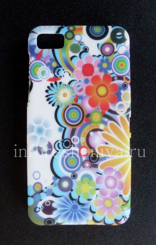 Photogallery for Plastic isikhwama-cap ne isibonelo BlackBerry Z10, rainbow imibala product