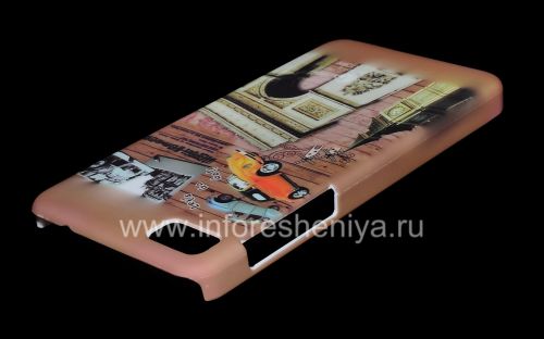 Photogallery for Plastique Housse-motifs &quot;Voyage&quot; pour BlackBerry Z10, &quot;Arc de Triomphe&quot; product