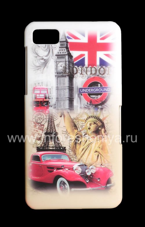 Photogallery for Plastique Housse-motifs &quot;Voyage&quot; pour BlackBerry Z10, &quot;International&quot; product