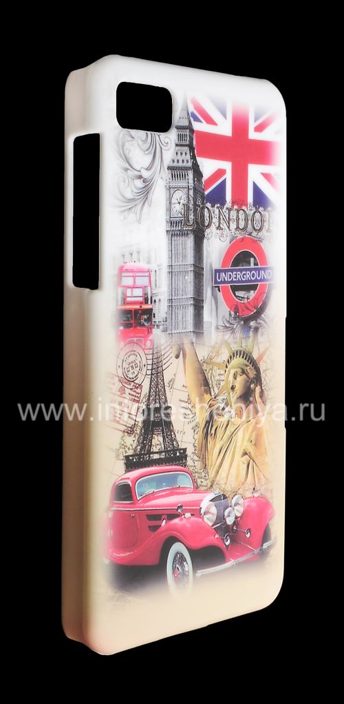 Photogallery for Plastique Housse-motifs &quot;Voyage&quot; pour BlackBerry Z10, &quot;International&quot; product