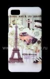 Photo 1 — Plastik tas-cap dengan pola "Travel" untuk BlackBerry Z10, "Pleasant Journey"