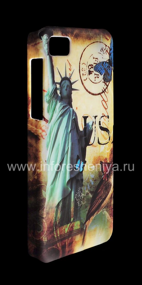 Photogallery for Plastique Housse-motifs &quot;Voyage&quot; pour BlackBerry Z10, &quot;Unated Unis&quot; product