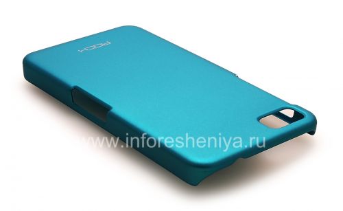 Photogallery for ブラックベリーZ10のための強固なプラスチック製のカバー・カバー・ロック, ターコイズ product