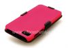 Photo 6 — penutup plastik perusahaan, cover, lengkap dengan sarung Amzer Shellster ShellCase w / Holster untuk BlackBerry Z10, Merah muda Kasus dengan Holster Black (Hot Pink)