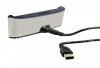 Photo 7 — Merek Desktop Charger "kaca" Elang dengan slot tambahan untuk baterai untuk BlackBerry Z10, Glossy Perak