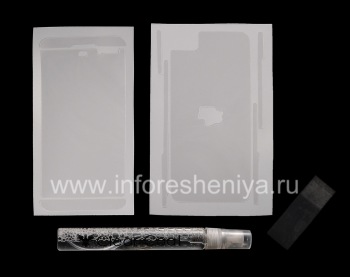Bermerek Ultraprozrachnaya film pelindung untuk layar dan jelas-Coat casing untuk BlackBerry Z10