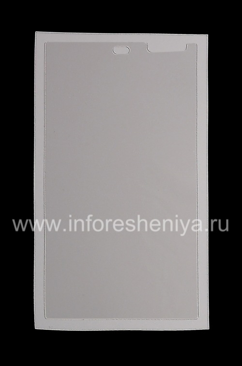 Photogallery for ووصفت Ultraprozrachnaya فيلم واقية للشاشة واضحة معطف (2 قطعة) لبلاك بيري Z10 / 9982, شفاف product