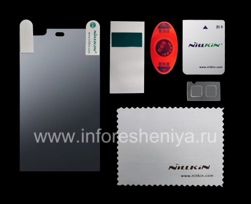 Photogallery for 品牌Nillkin屏幕保护屏幕BlackBerry Z10 / 9982, 清除，水晶 product