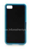 Photo 1 — Etui en silicone compact "Cube" pour BlackBerry Z10, Noir / Bleu