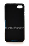 Photo 2 — Silicone Case icwecwe "Cube" for BlackBerry Z10, Black / Blue